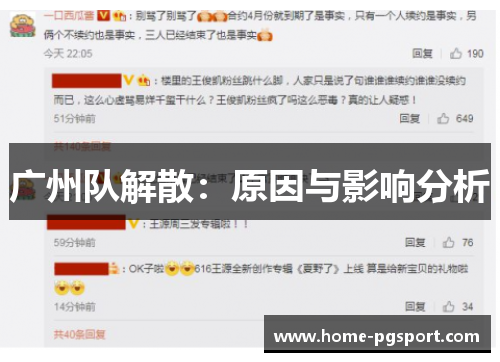 广州队解散：原因与影响分析